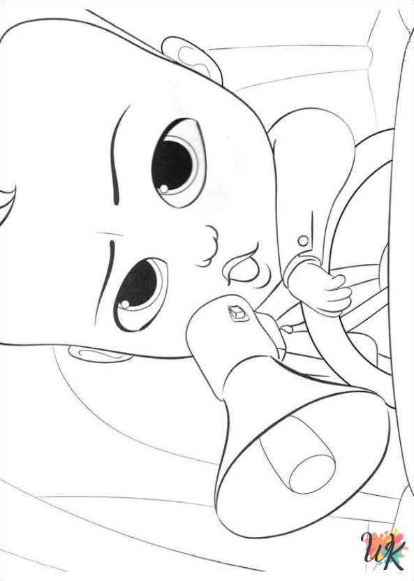 free The Boss Baby tree coloring pages
