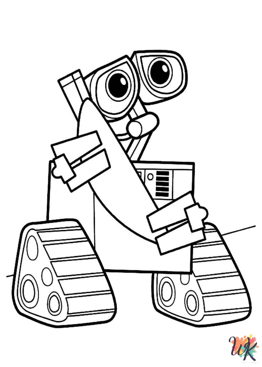 WALL-E coloring pages 3