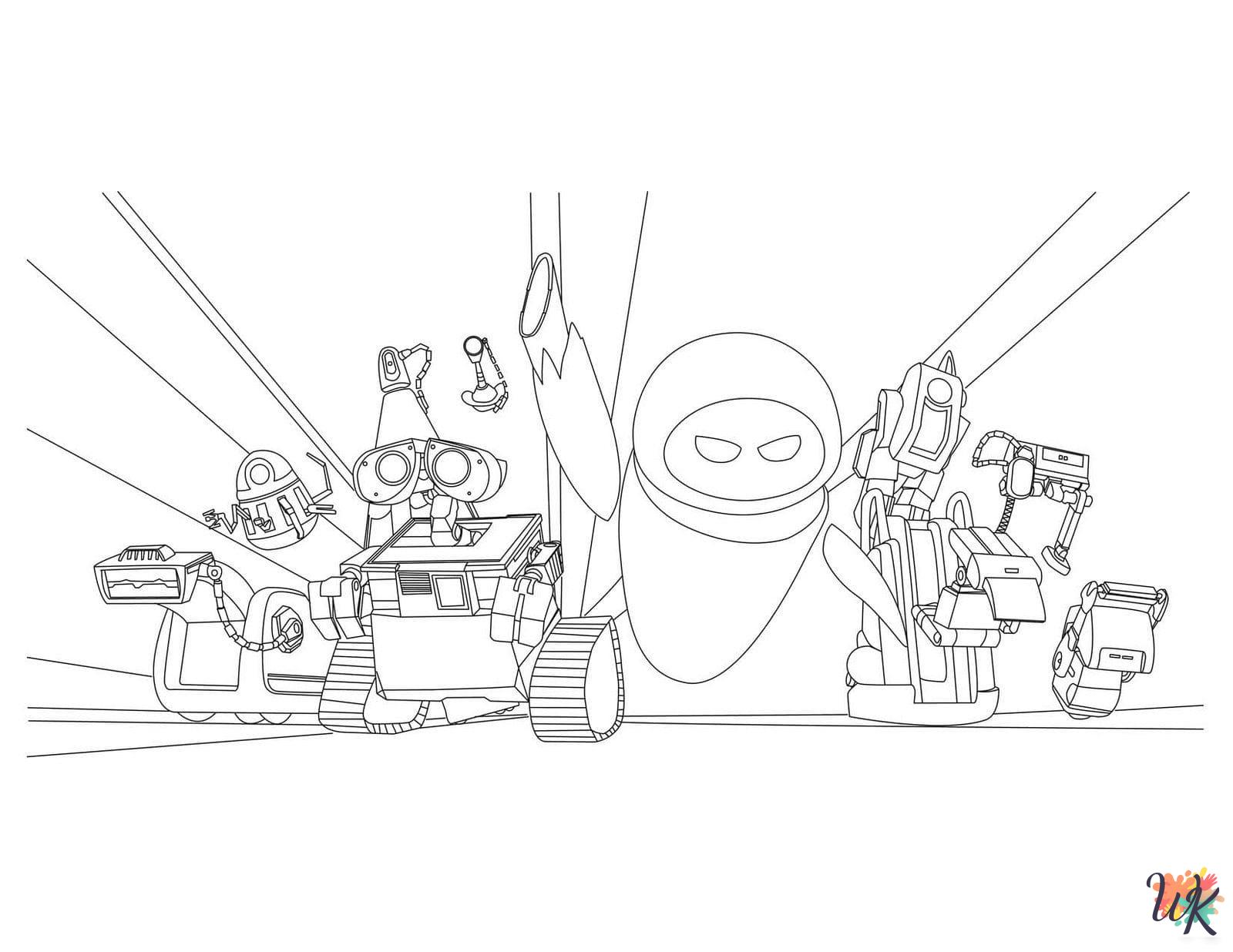 WALL-E coloring pages 2