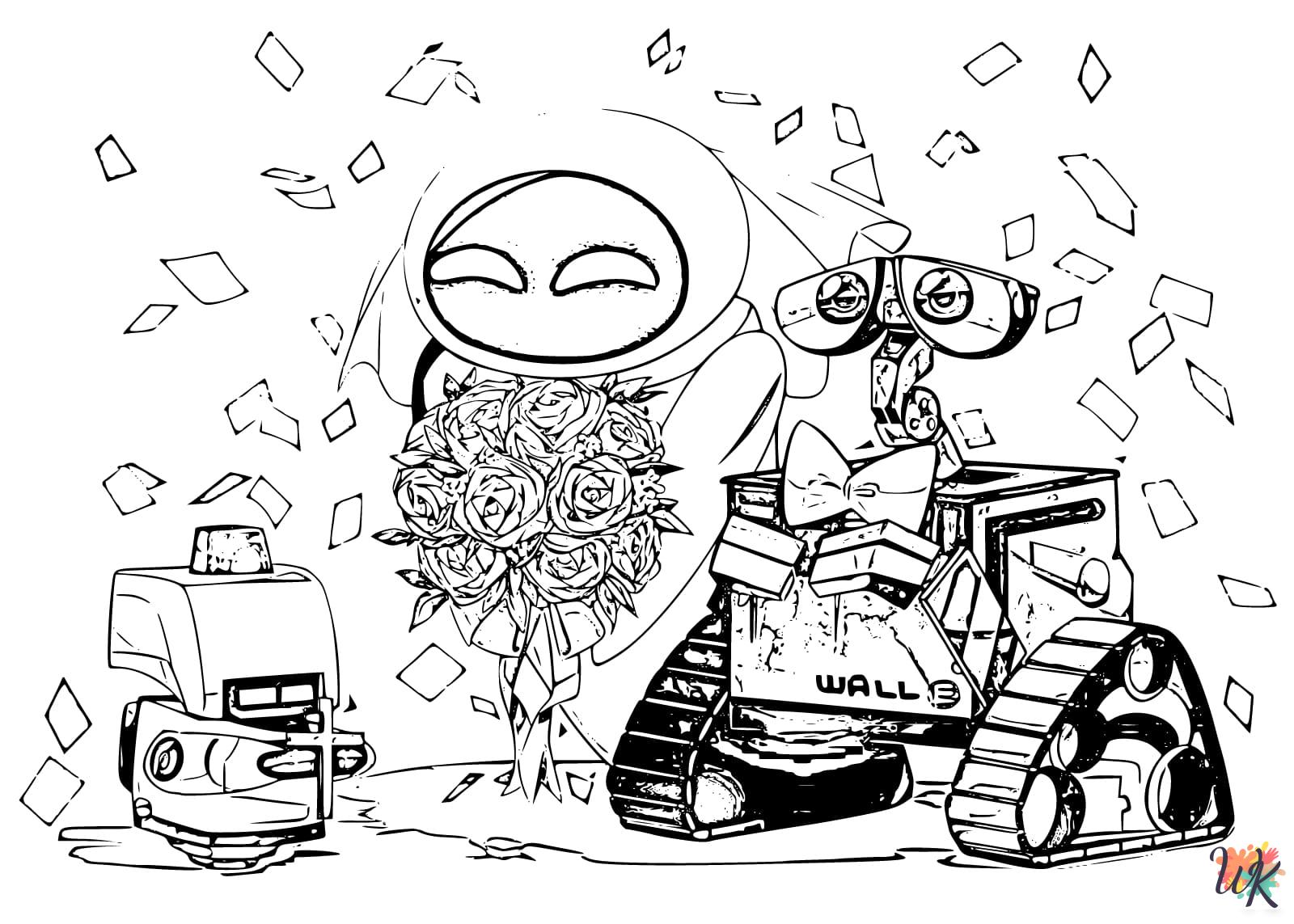 coloring pages WALL-E 2