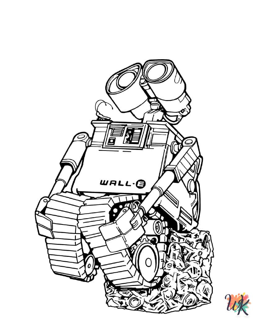 WALL-E coloring pages 1