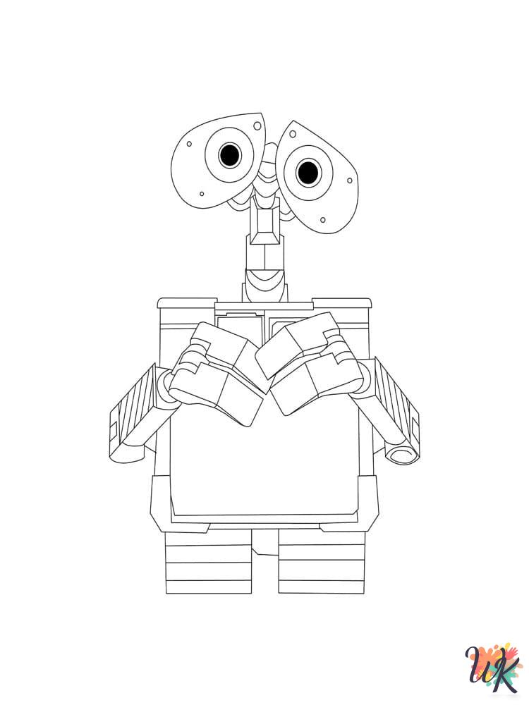WALL-E coloring pages to print