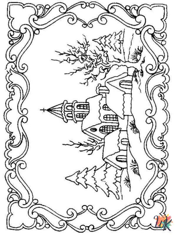 free printable Winter coloring pages