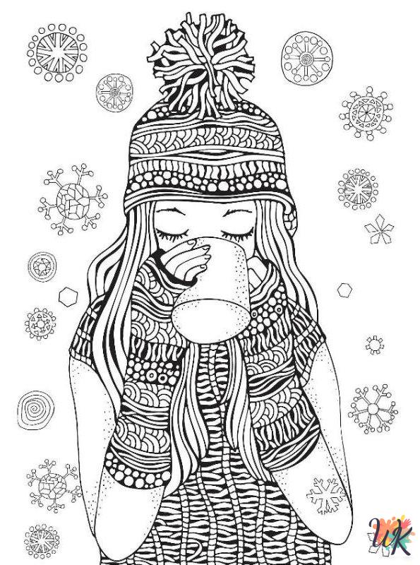 free coloring pages Winter