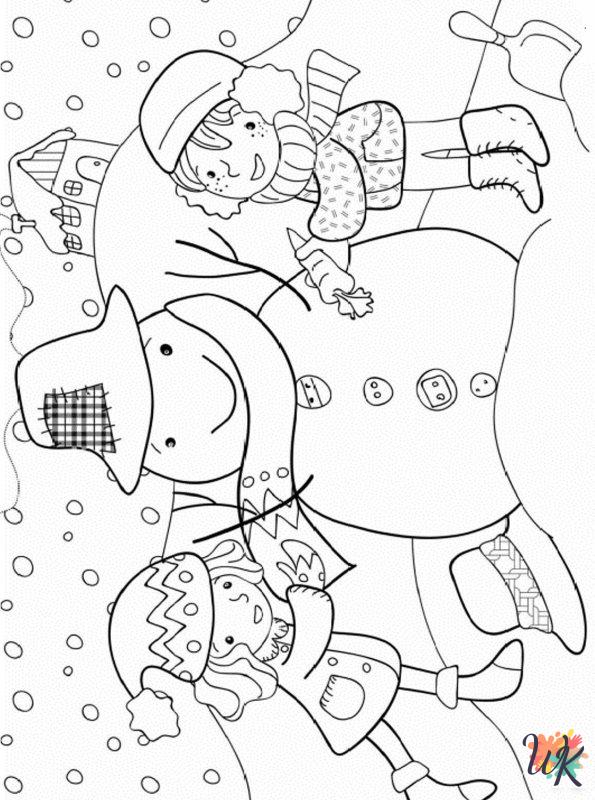coloring pages Winter