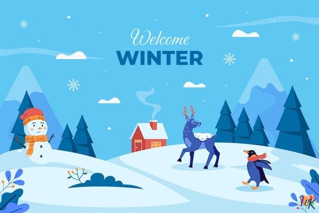 Winter coloring pages 1 Winter coloring pages