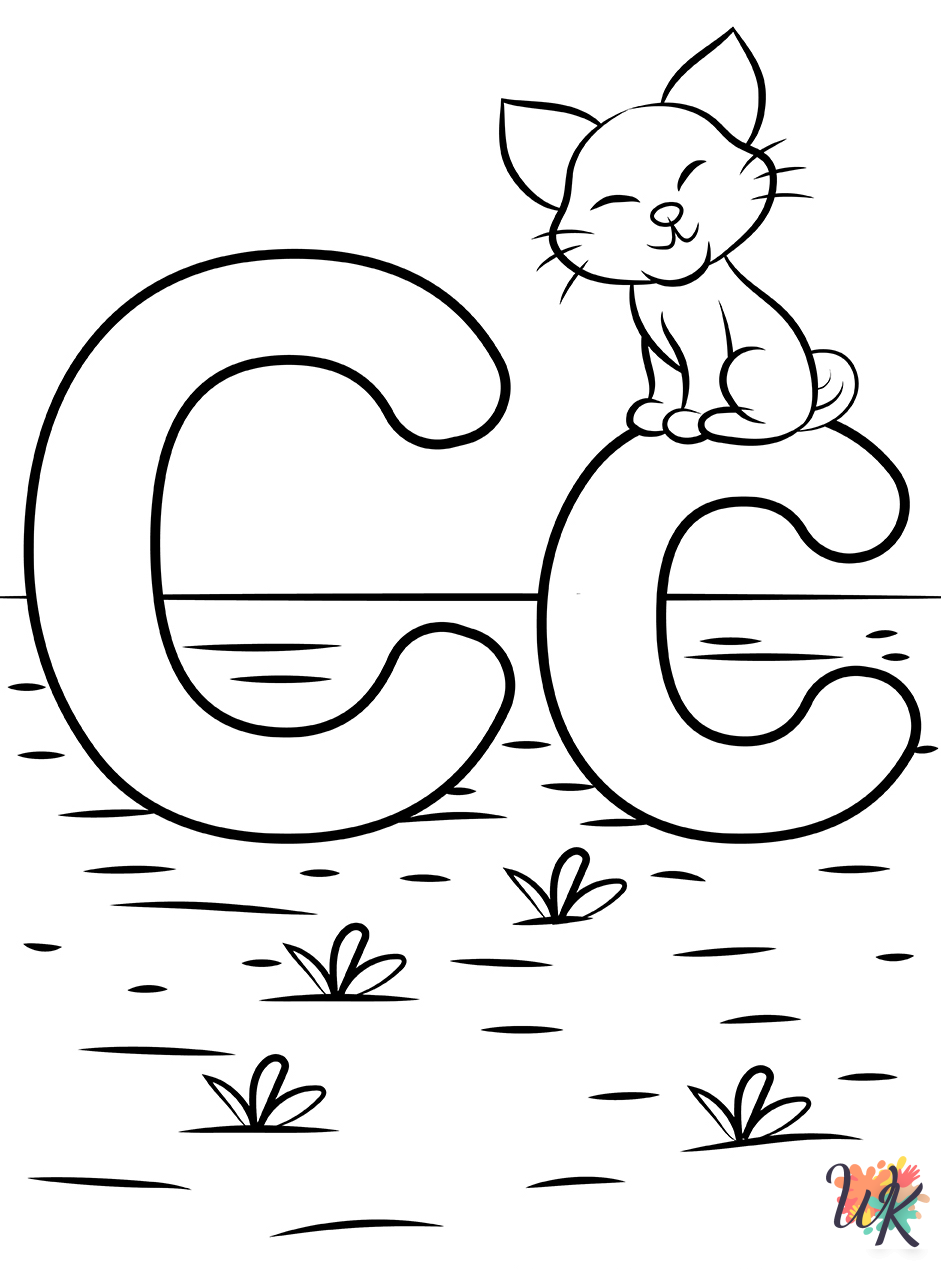 free coloring pages Alphabet