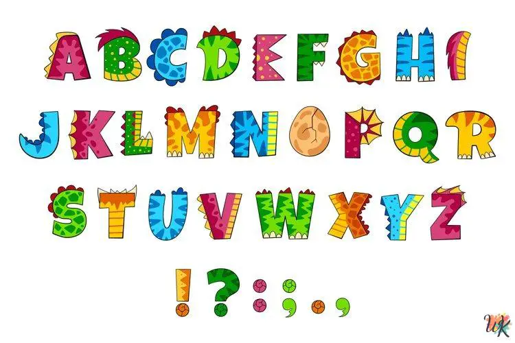 Alphabet coloring pages 1 Alphabet coloring pages