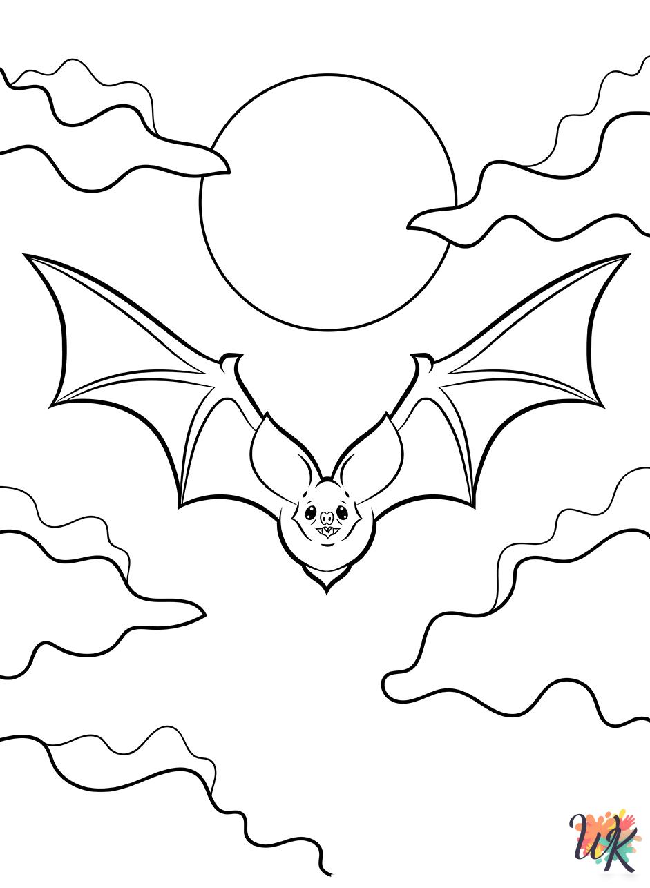 free coloring pages Bat