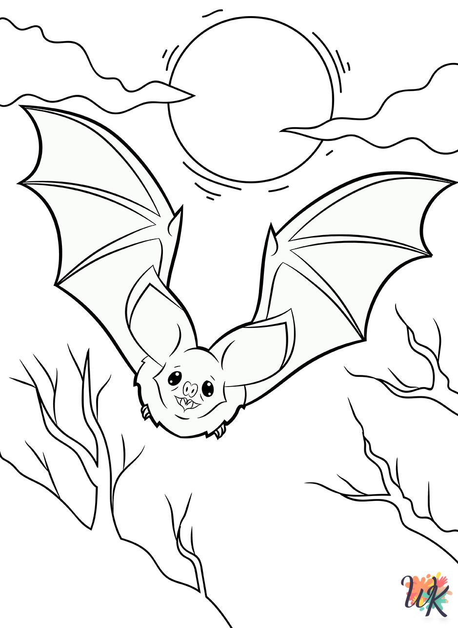coloring pages Bat