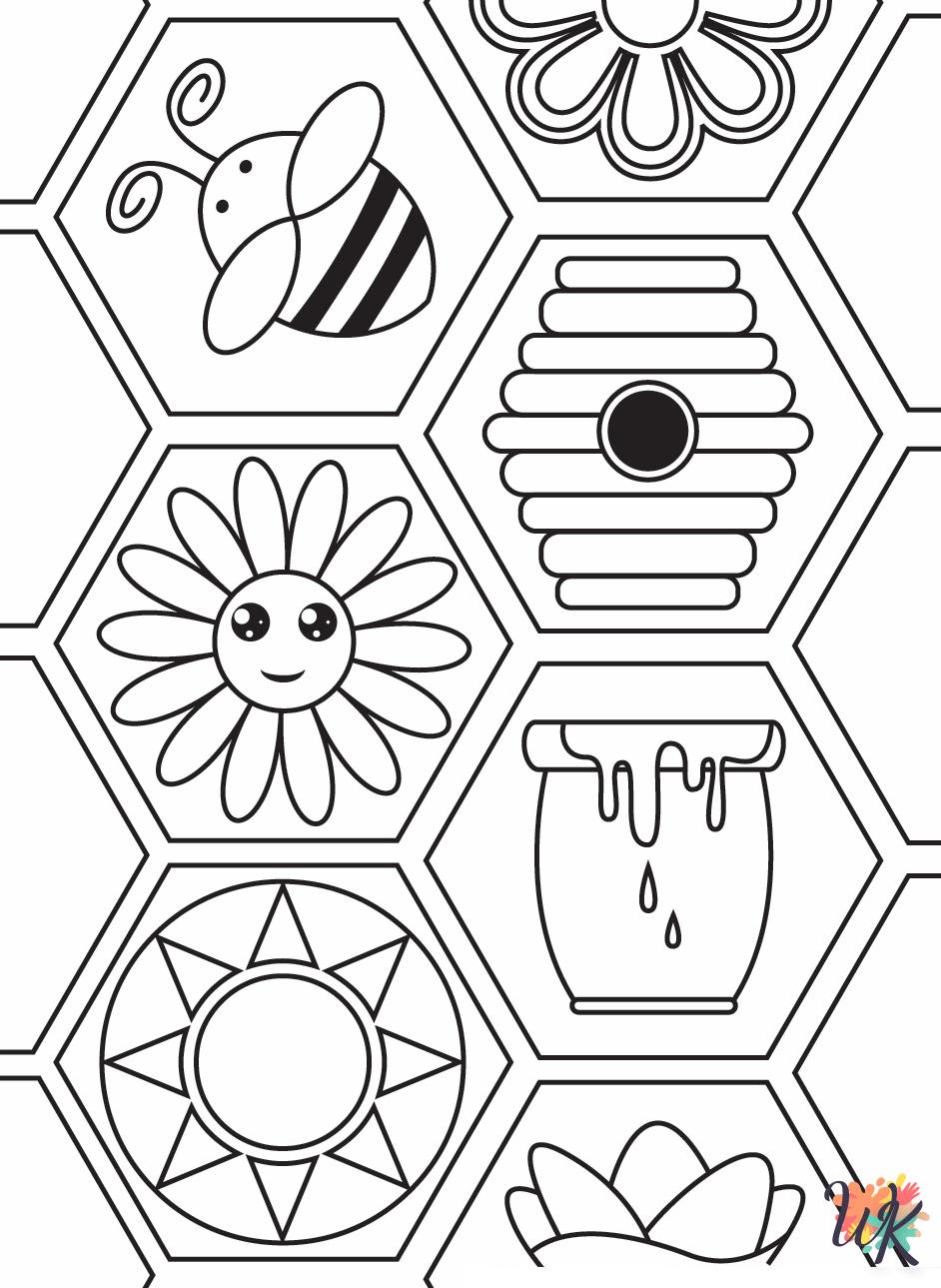 free coloring pages Bee