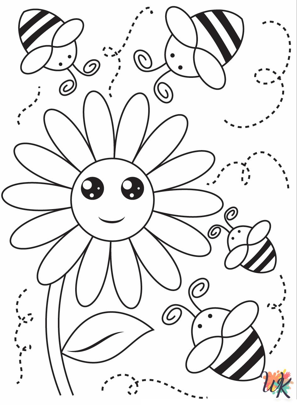 cute coloring pages Bee