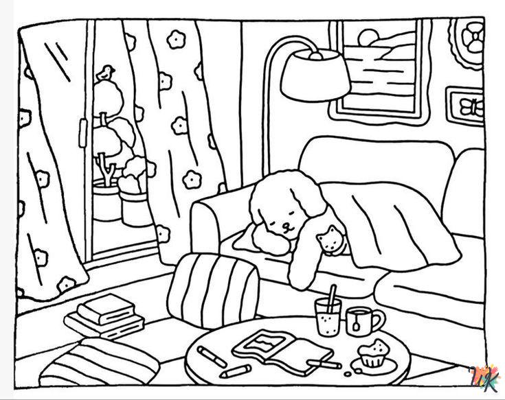 coloring pages for Bobbie Goods
