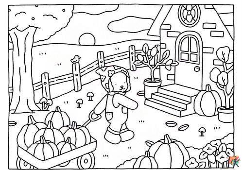 Bobbie Goods coloring pages easy
