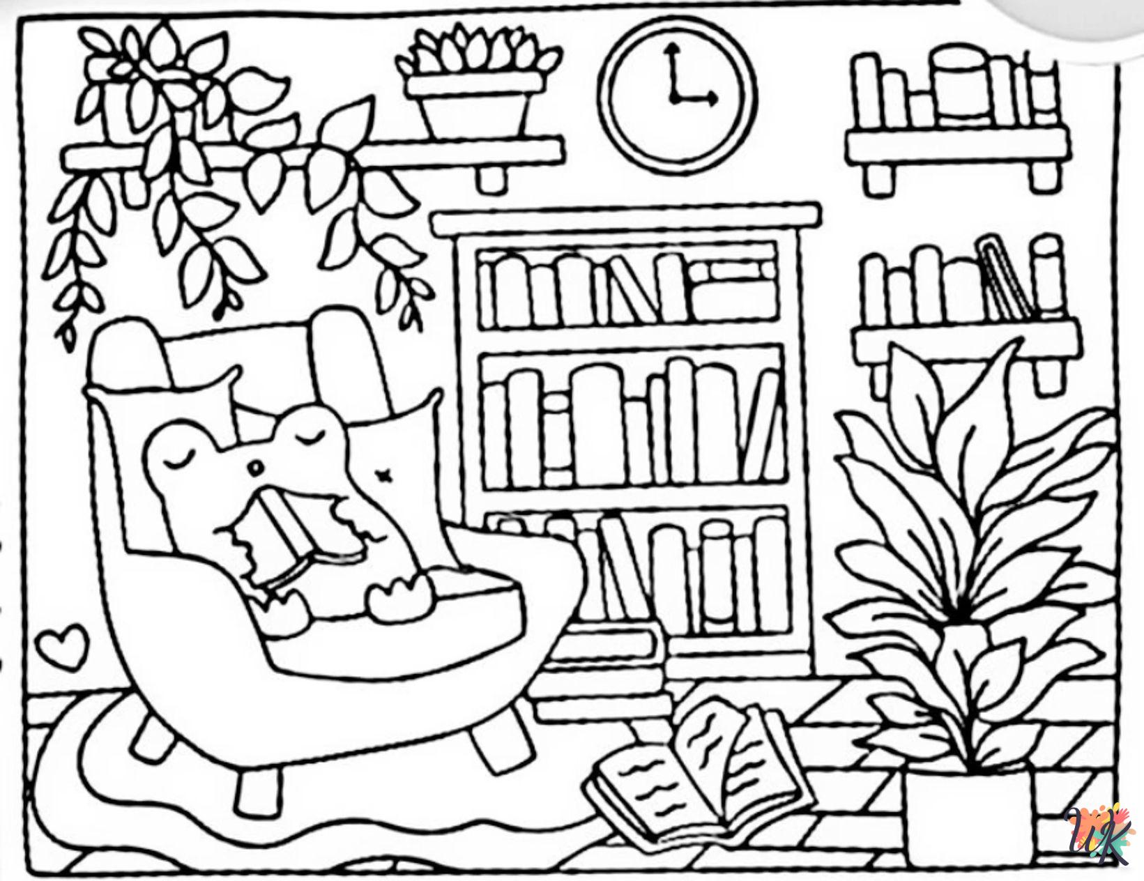 grinch cute Bobbie Goods coloring pages