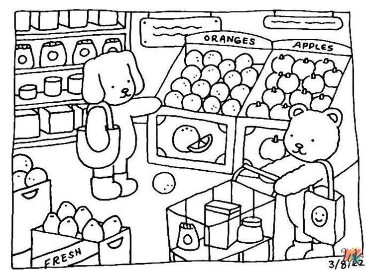 free printable Bobbie Goods coloring pages for adults
