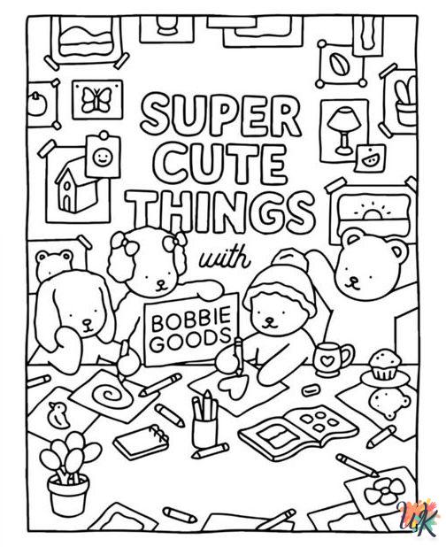 cute coloring pages Bobbie Goods