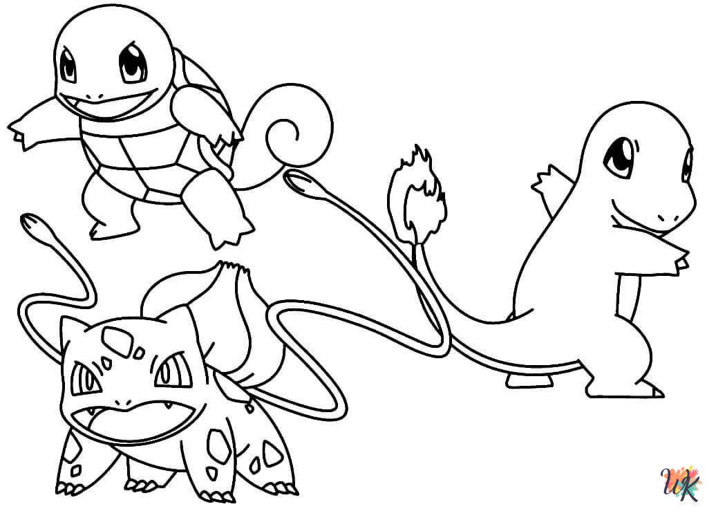 Bulbasaur free coloring pages