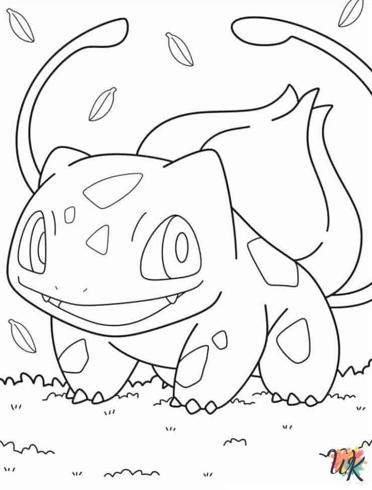 printable coloring pages Bulbasaur