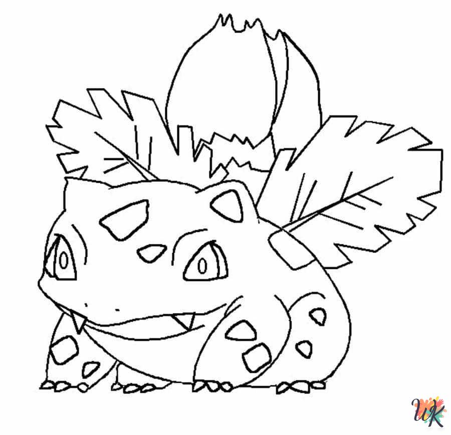coloring pages printable Bulbasaur