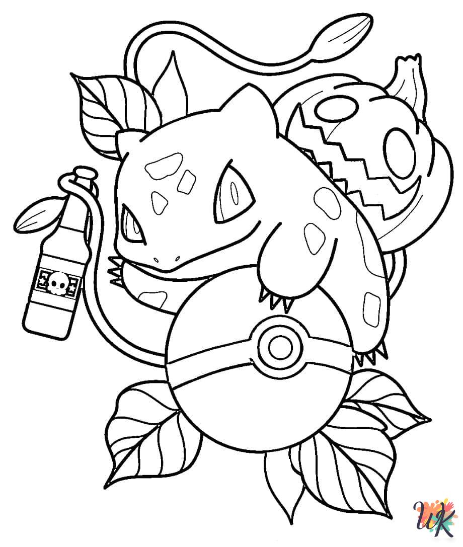 free coloring pages Bulbasaur 1