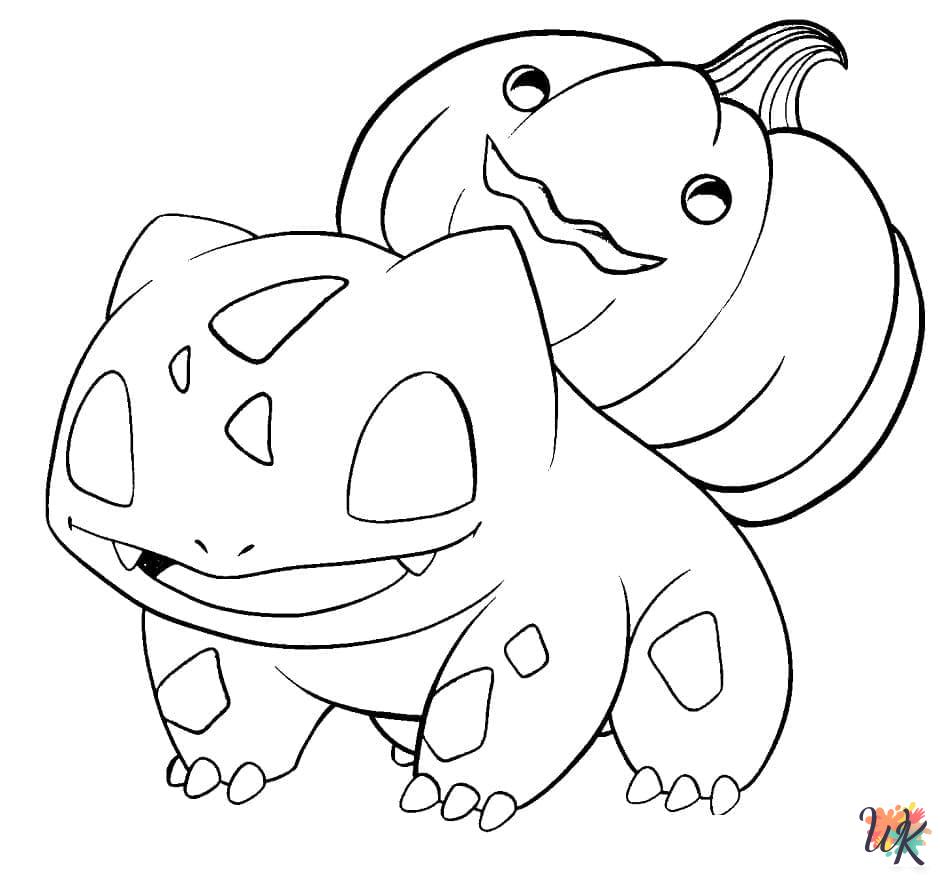 Bulbasaur coloring pages free