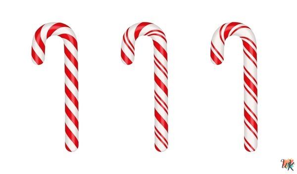 Candy Cane coloring pages 1 Candy Cane coloring pages