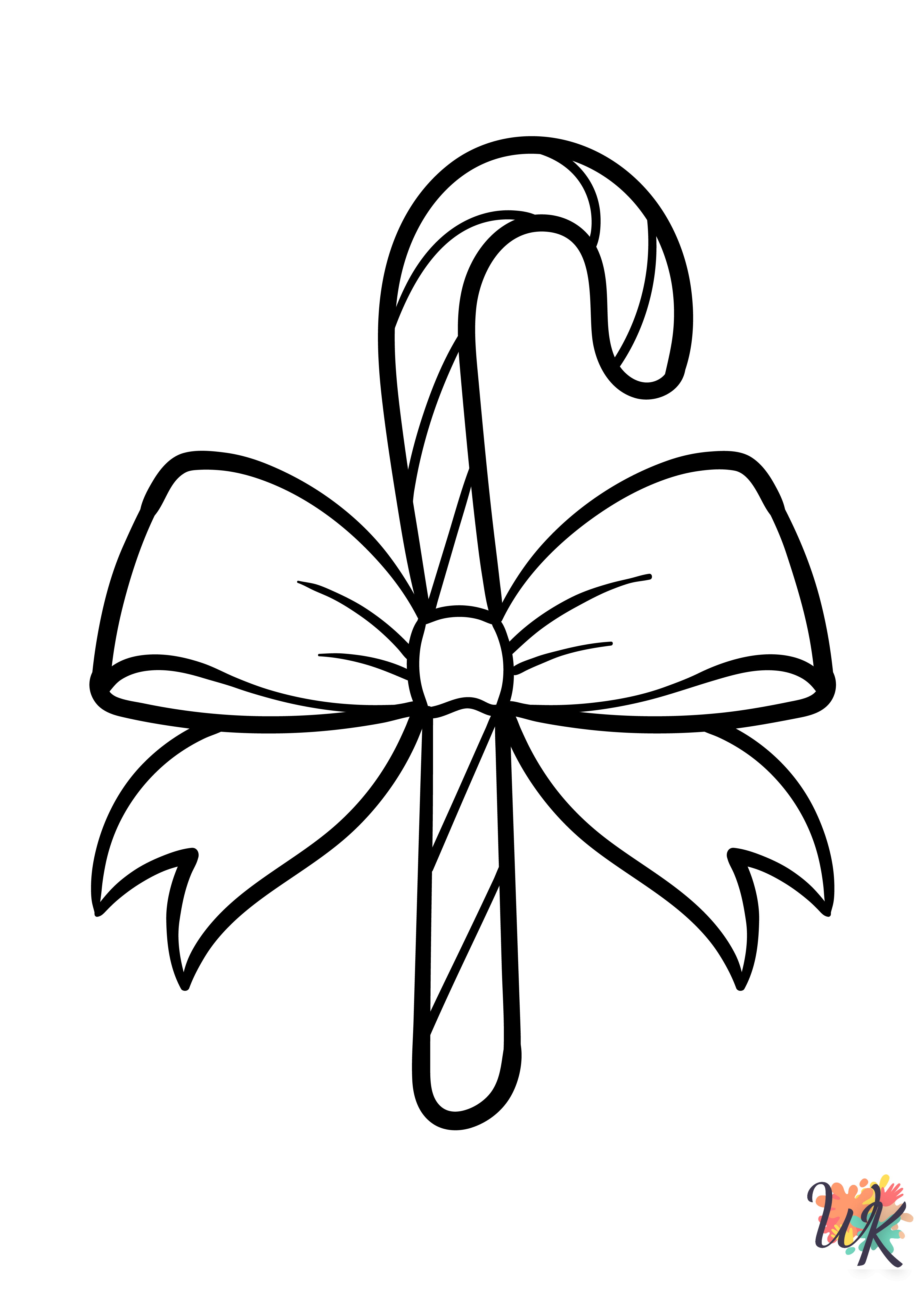 Candy Cane coloring pages to print