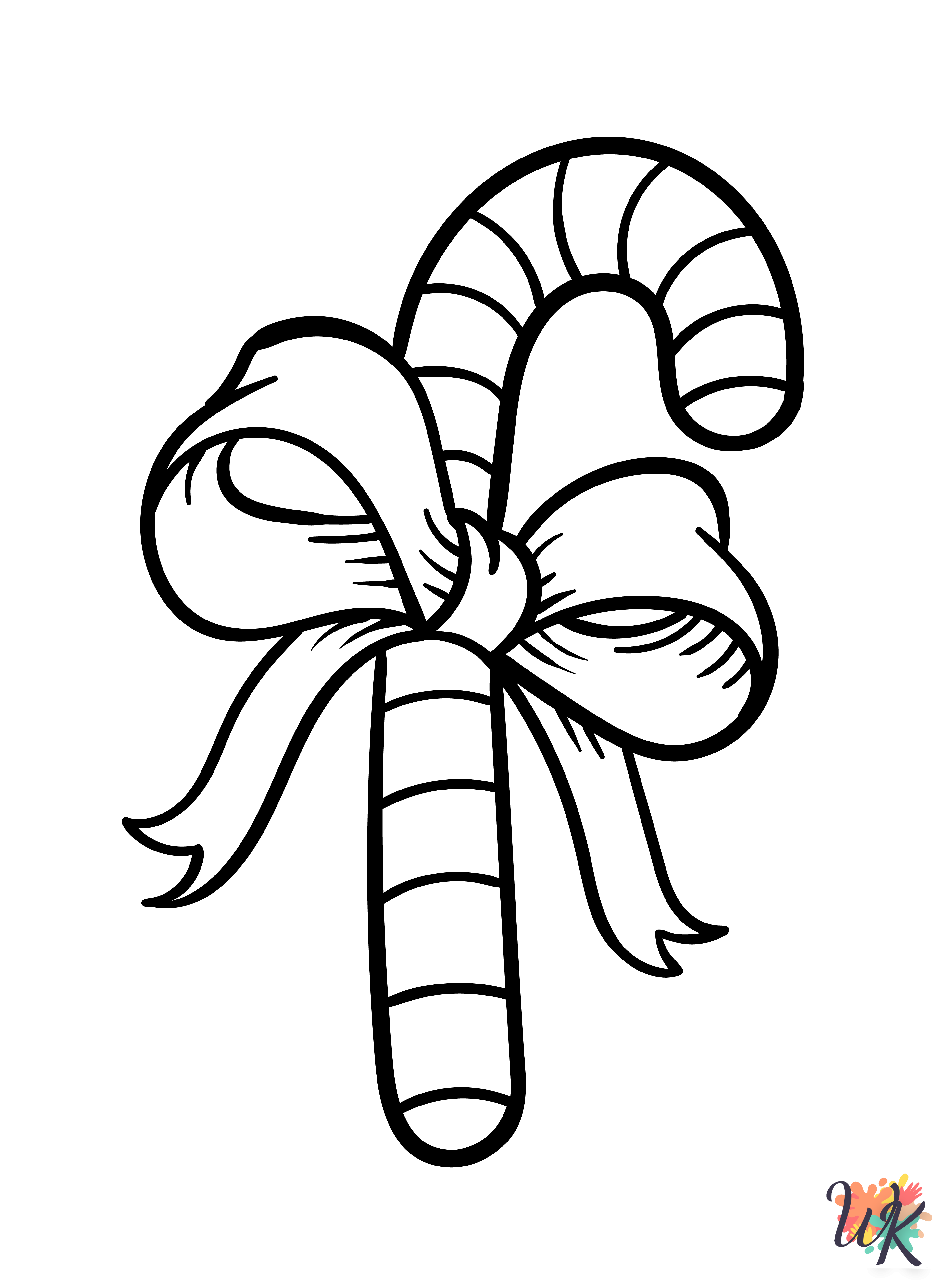 cute coloring pages Candy Cane