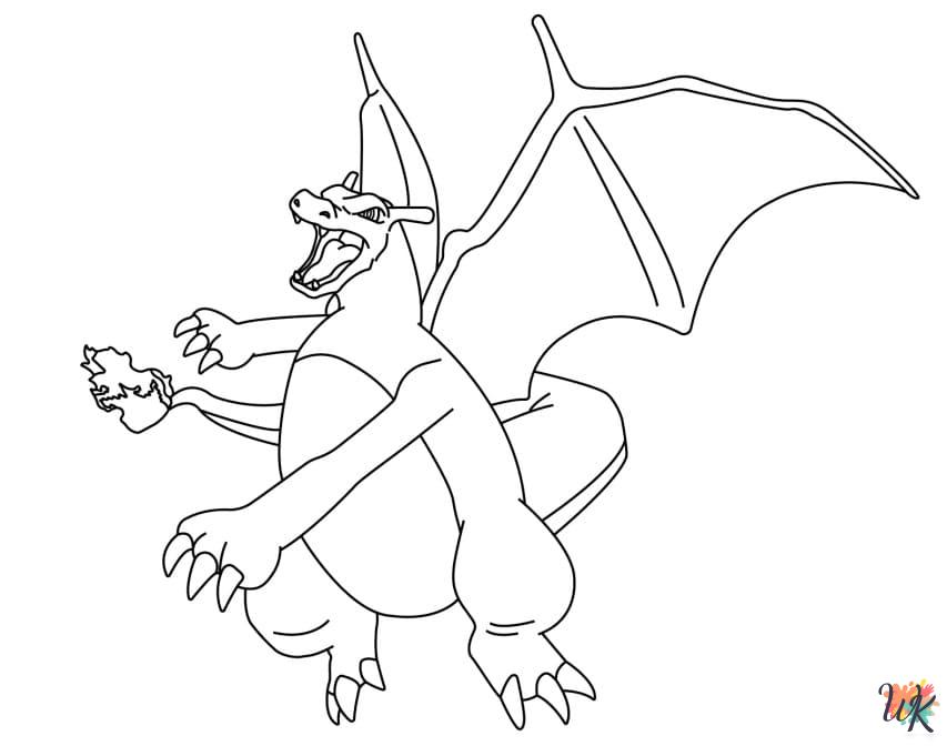 Charizard coloring pages to print