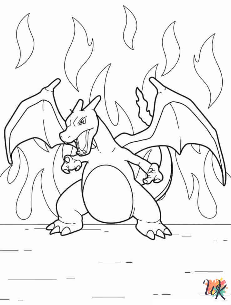 free coloring pages Charizard