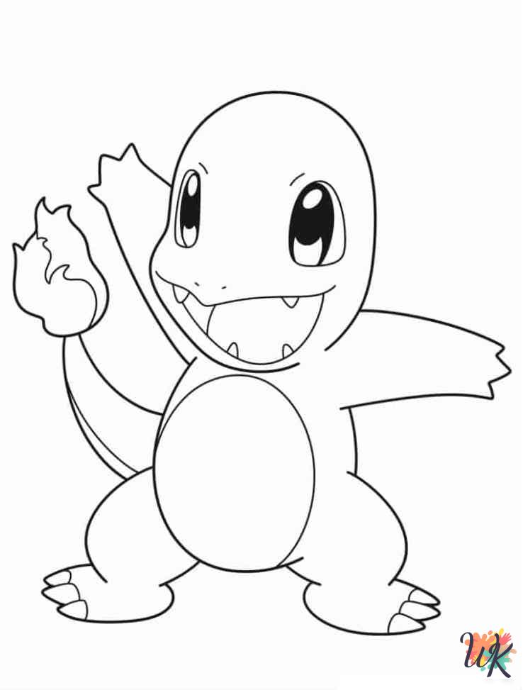 kids Charizard coloring pages