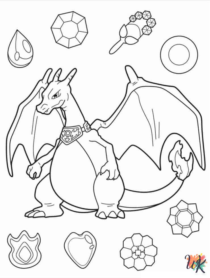 coloring pages Charizard