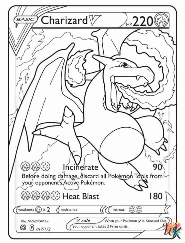 free Charizard coloring pages