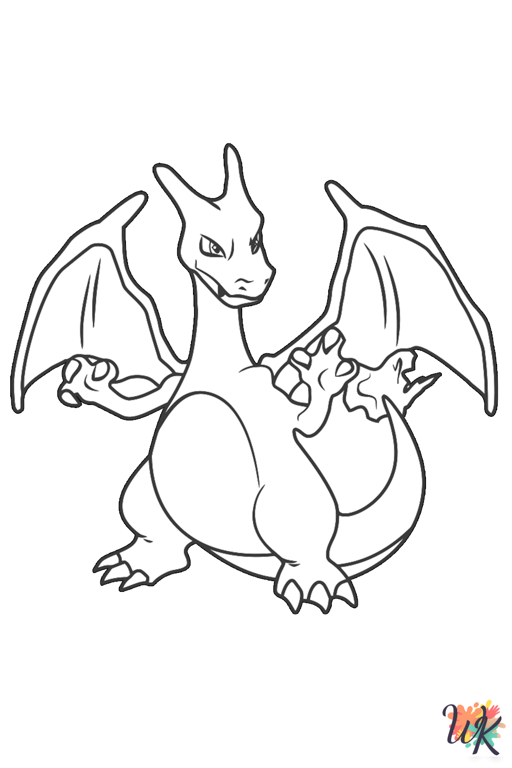 cute coloring pages Charizard