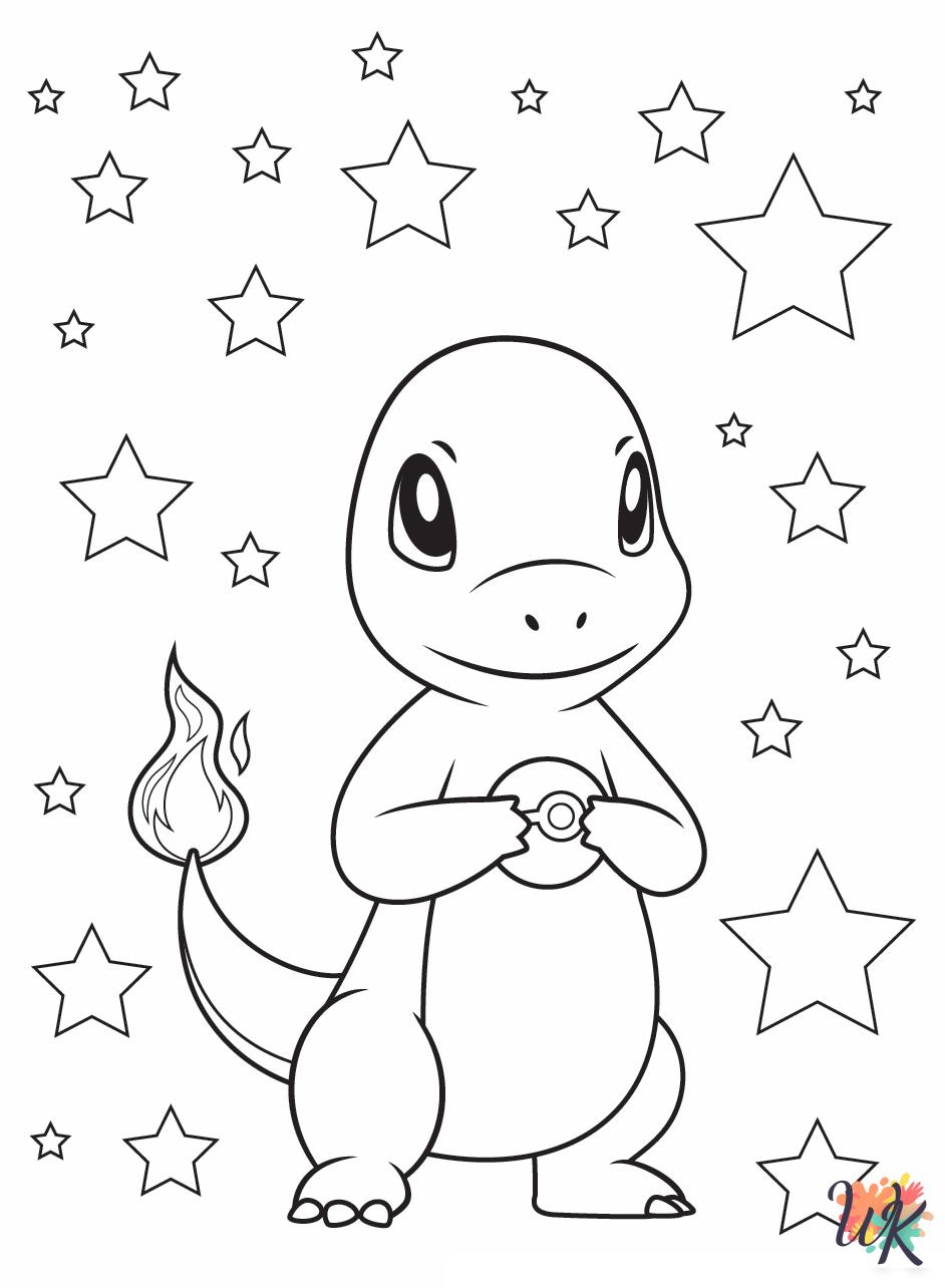 printable coloring pages Charmander