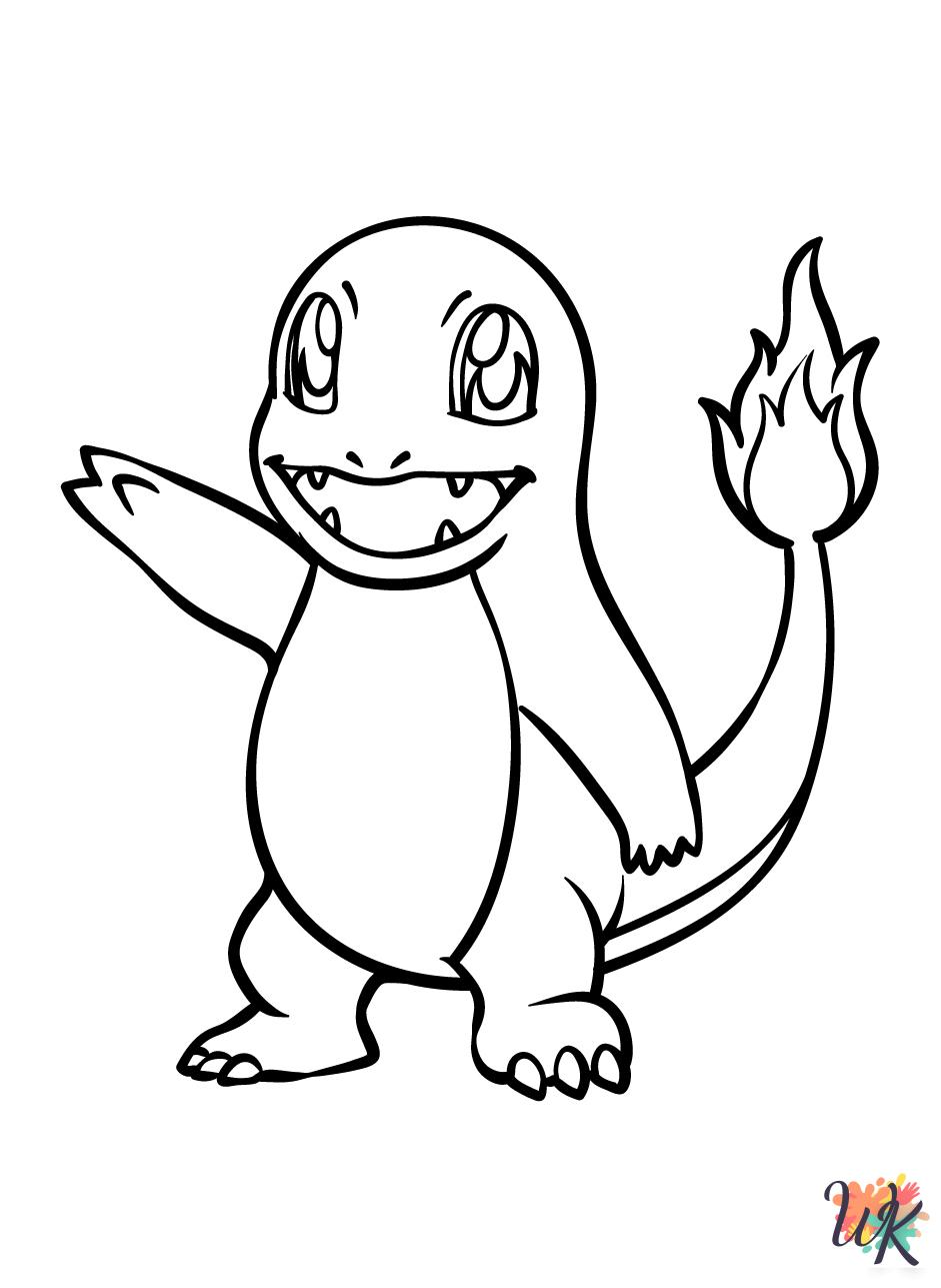 grinch Charmander coloring pages