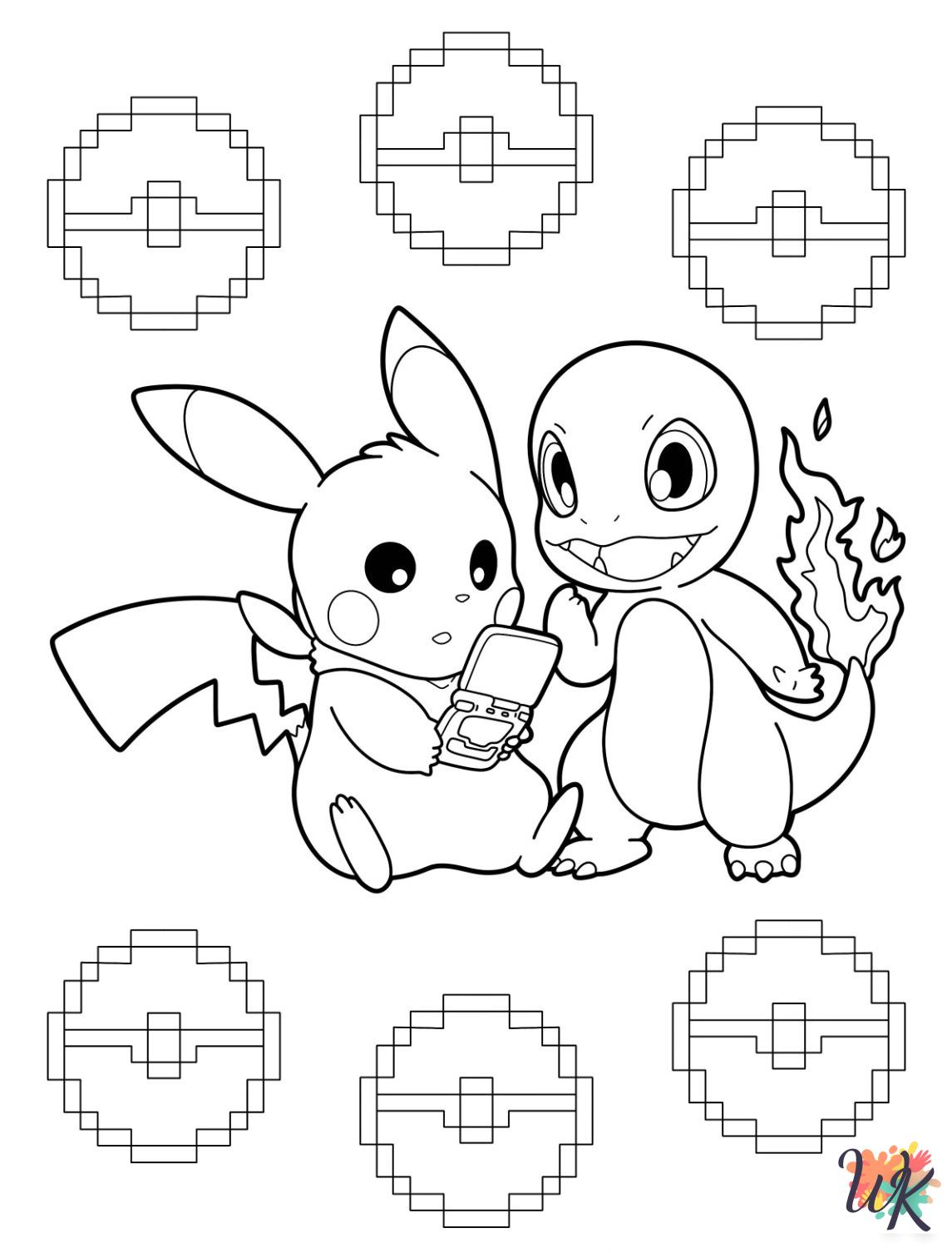 fun Charmander coloring pages