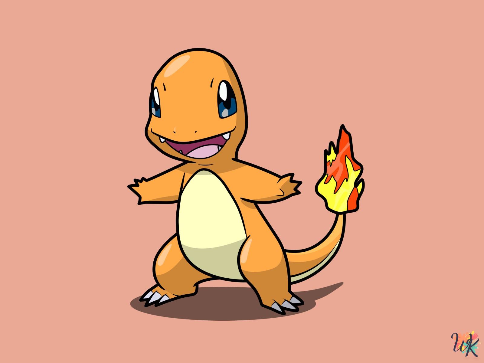 Charmander coloring pages 1 Charmander coloring pages