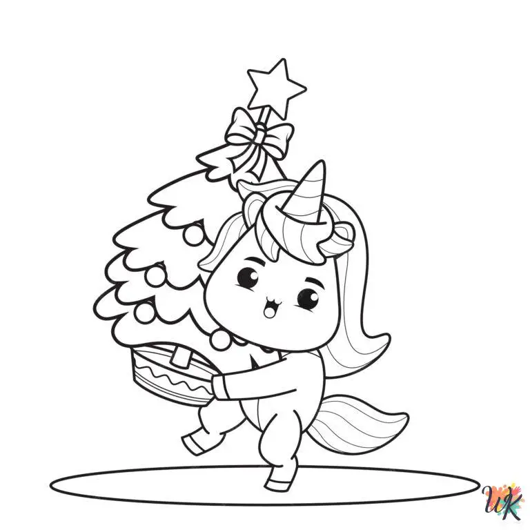 29 Christmas Unicorn Coloring Pages – Unveil A Magical World