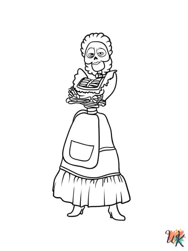 fun Coco coloring pages