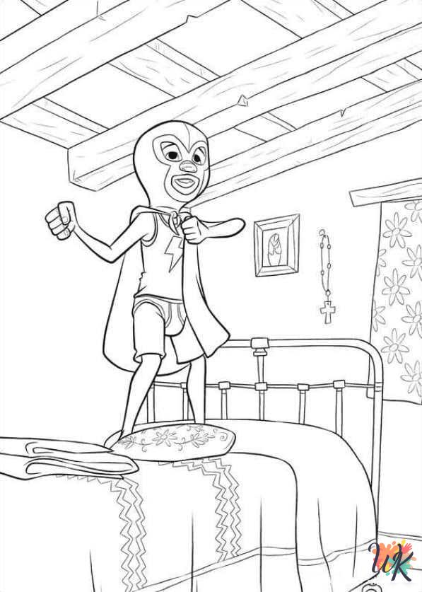 coloring pages for Coco