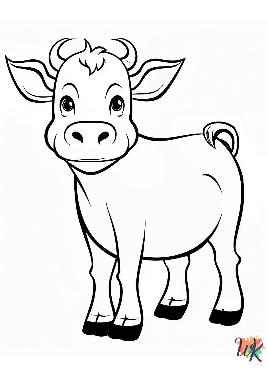 grinch Cow coloring pages