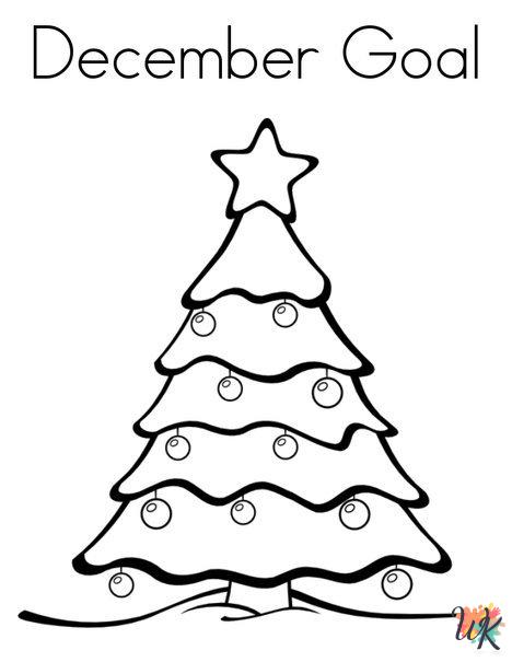 December coloring pages printable