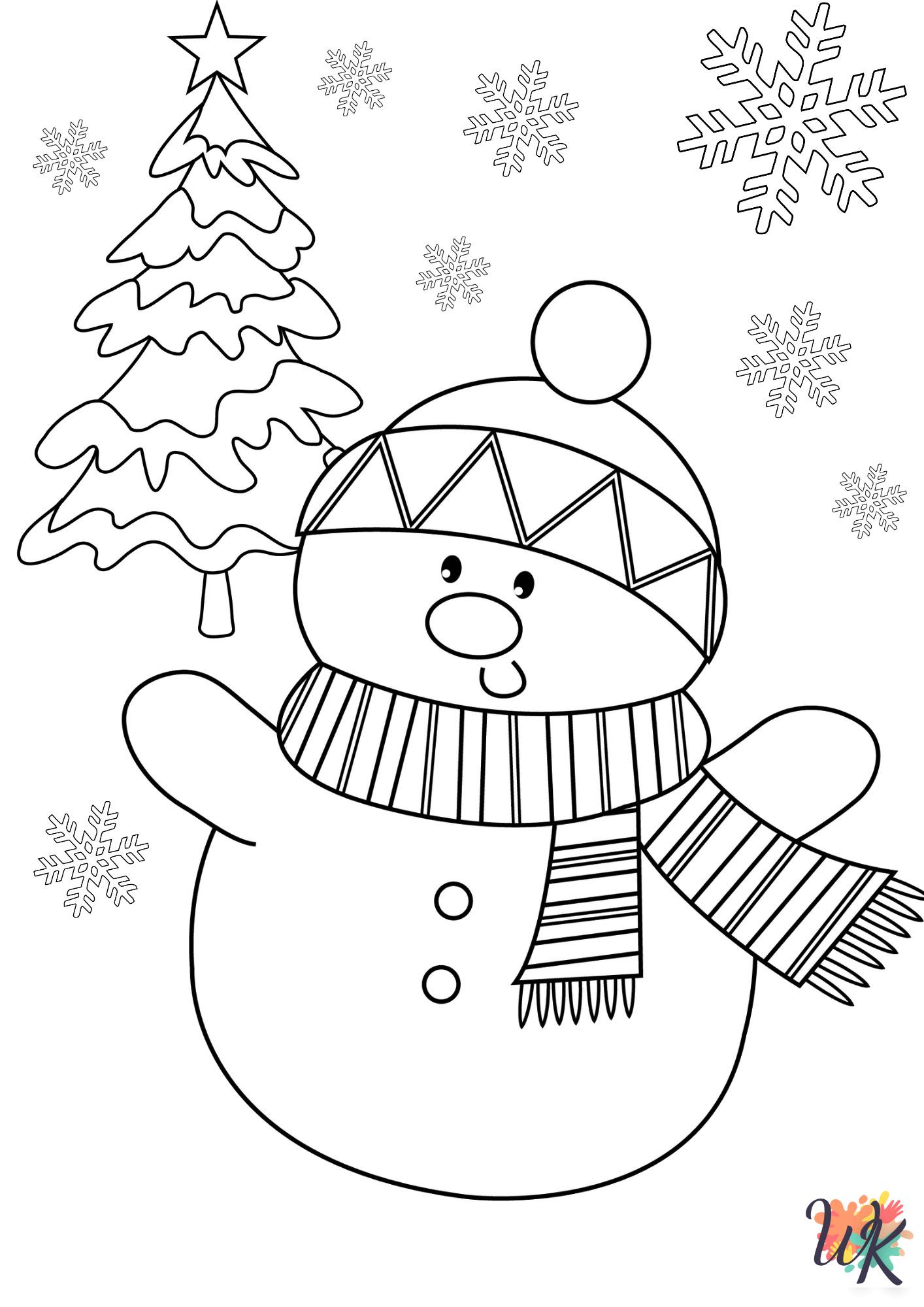 coloring pages for kids December