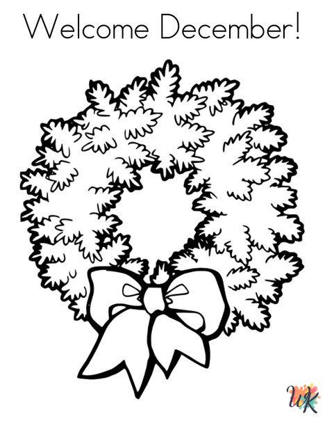 coloring pages December