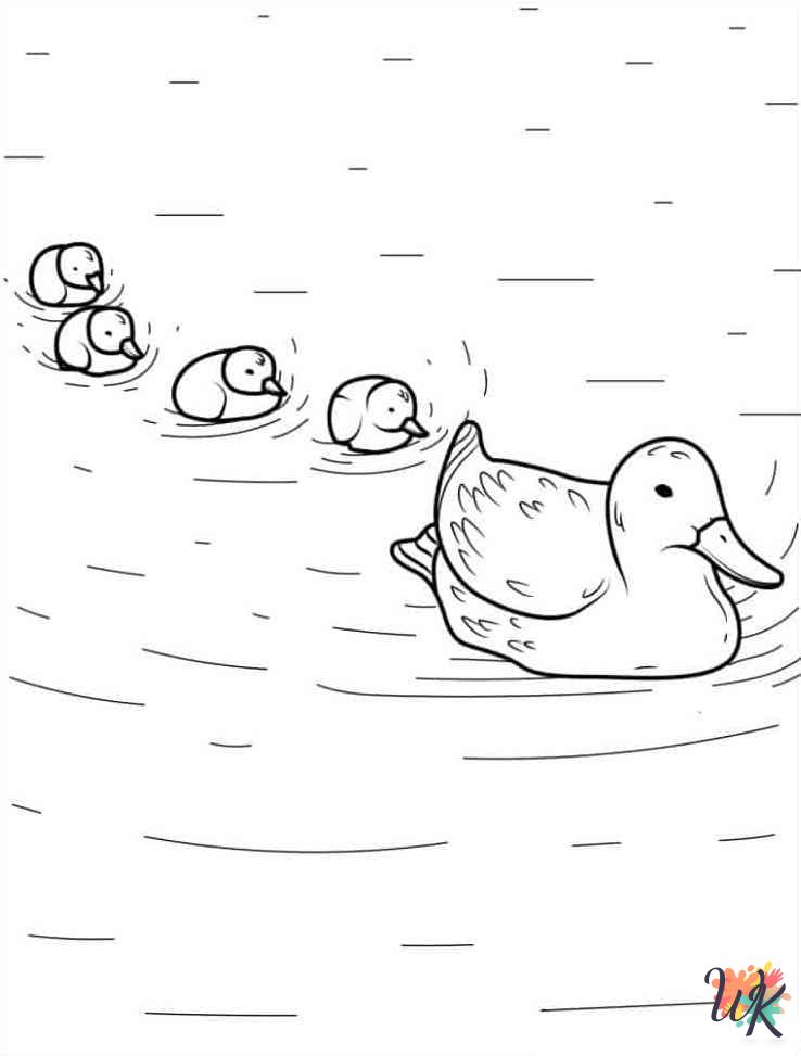 free coloring pages Ducks