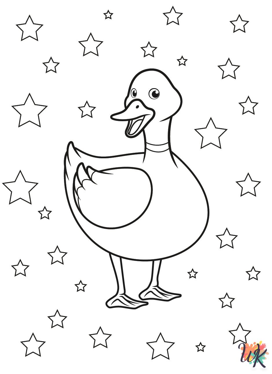 Ducks coloring pages grinch