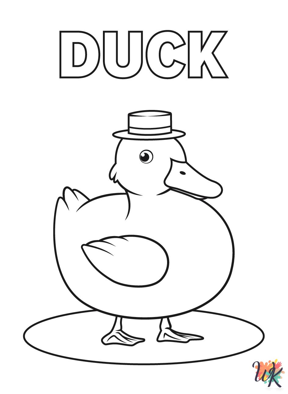 free coloring Ducks pages