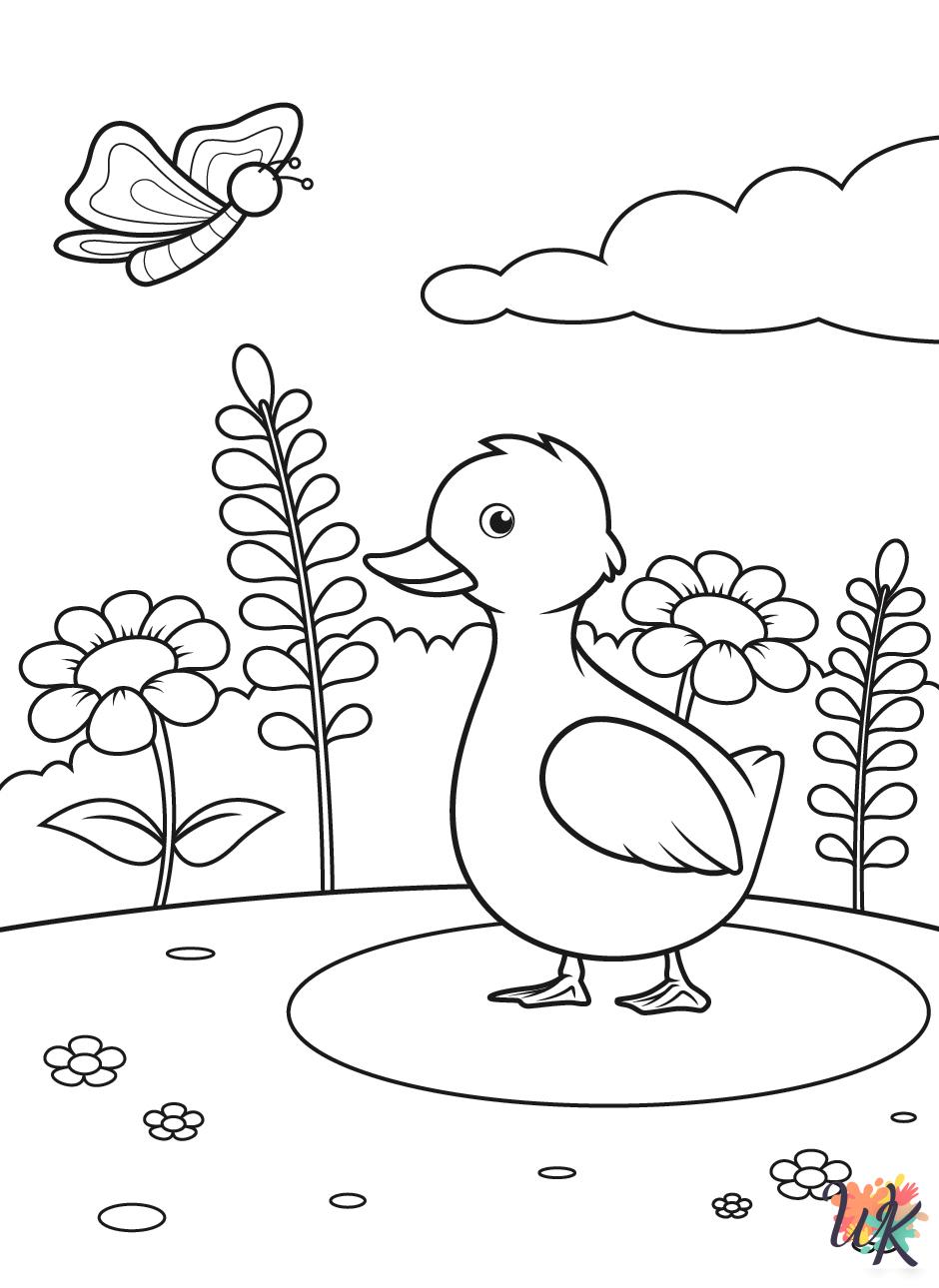 Ducks coloring pages grinch